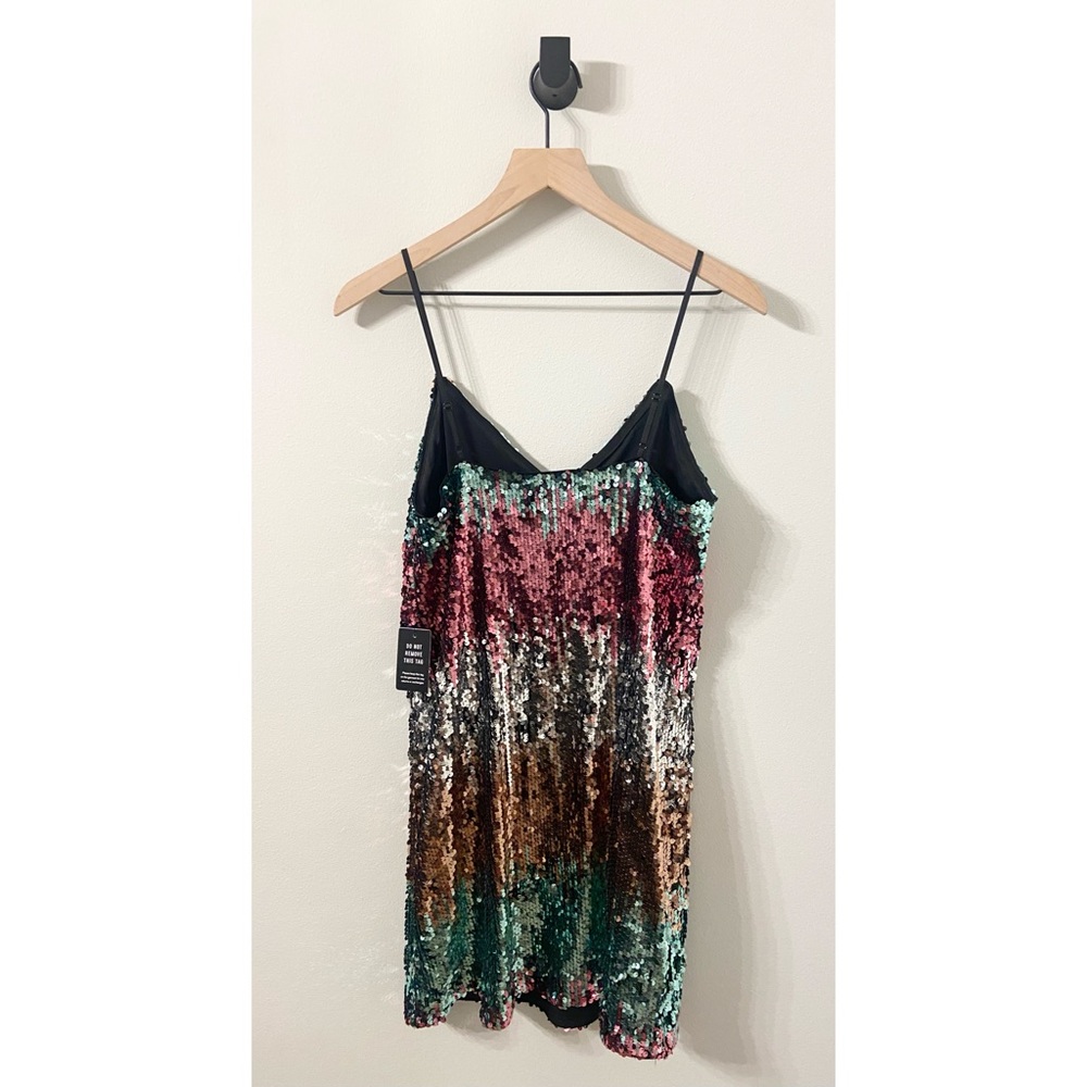 Express Sequin Gradient Cami Dress NWT - Picture 6 of 6
